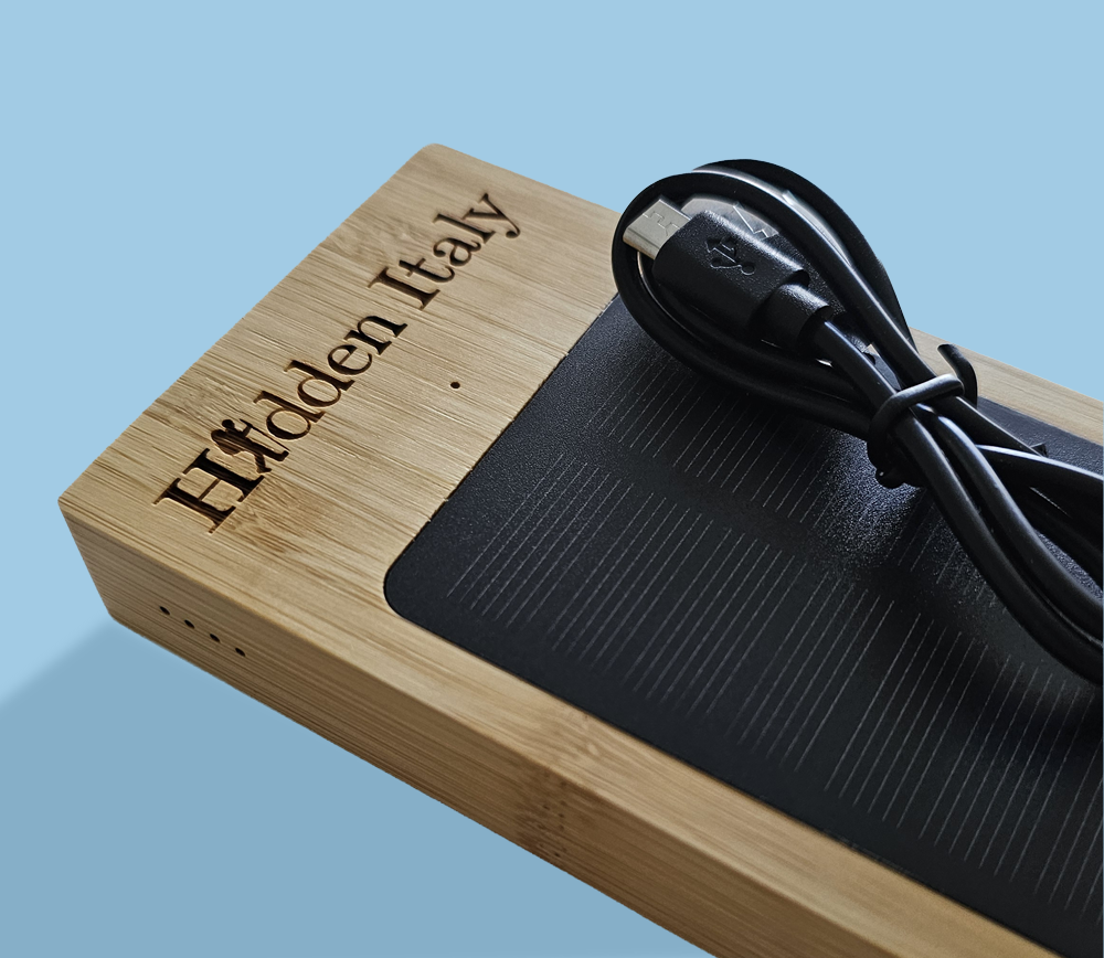 NATURA Bamboo Solar Power Bank