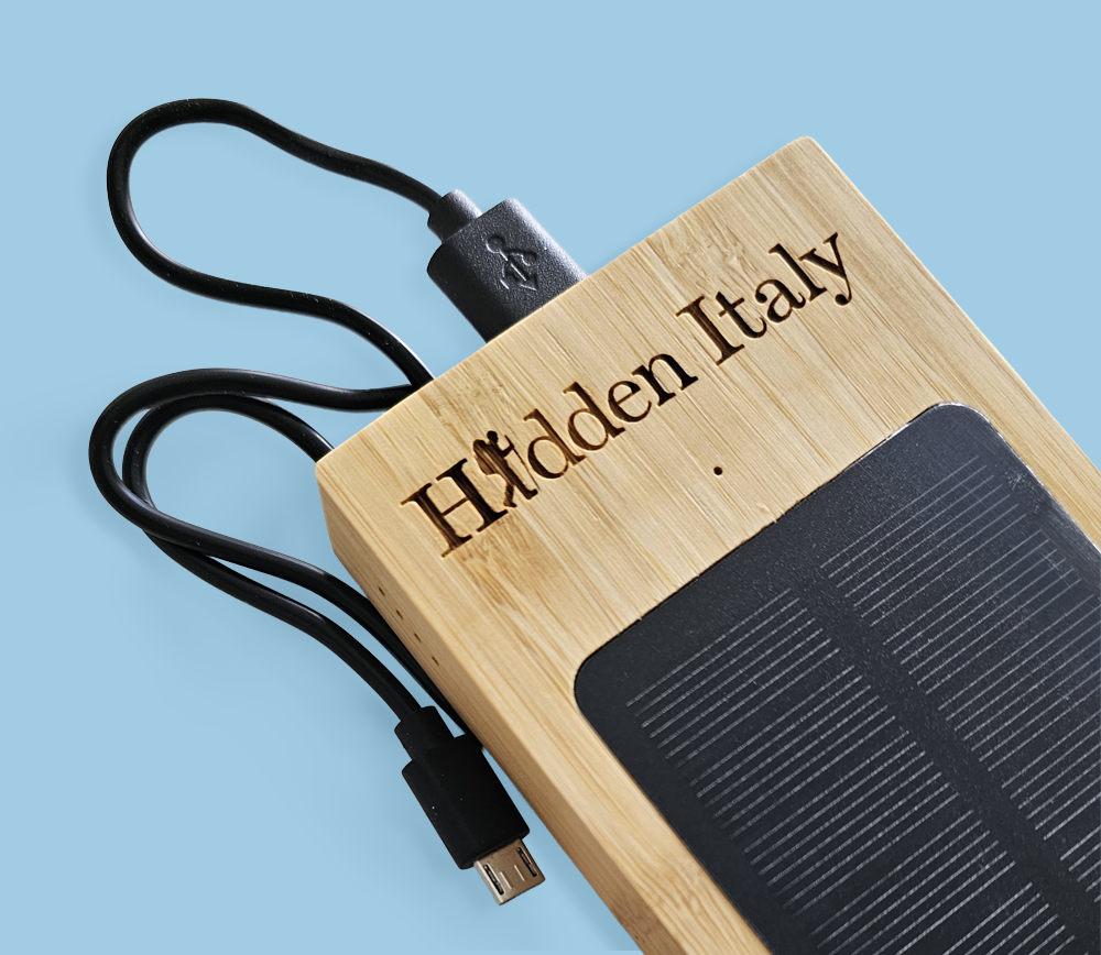 NATURA Bamboo Solar Power Bank